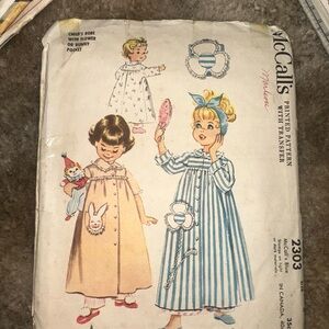 Vintage1950’s McCall's Sewing Pattern 4pc Lot